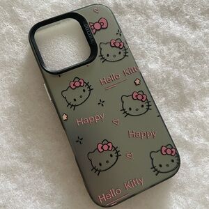 iPhone 16 pro Hello Kitty Phone Case - Gray